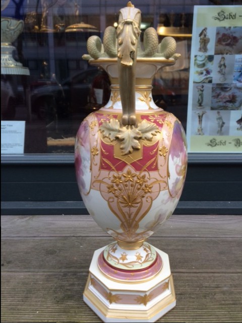 Weichmalerei Urbino-Vase