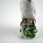 Porzellan-Tierplastik, "Kakadu", KPM-Berlin, Entw.: Edmund Otto 1911, Mod.nr.: 9721