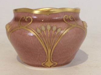 Elegante Mokka Tasse, KPM Berlin 1870-1900, Goldränder und Wickel-Bordüre