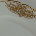 Jugendstil Teller, KPM Berlin, feine Jugendstil Ornamente