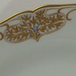 Jugendstil Teller, KPM Berlin, feine Jugendstil Ornamente