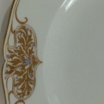 Jugendstil Teller, KPM Berlin, feine Jugendstil Ornamente