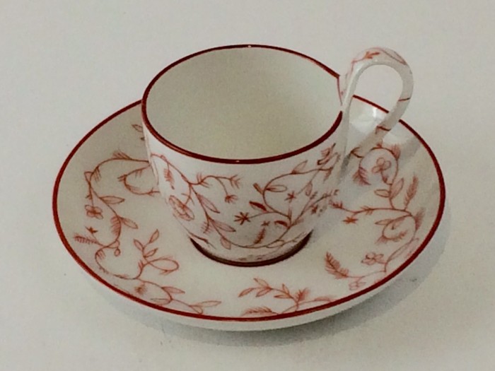 Mokka Tasse, KPM Berlin 1925, Dekor Ernst Böhme