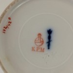 Mokka Tasse, KPM Berlin 1925, Dekor Ernst Böhme