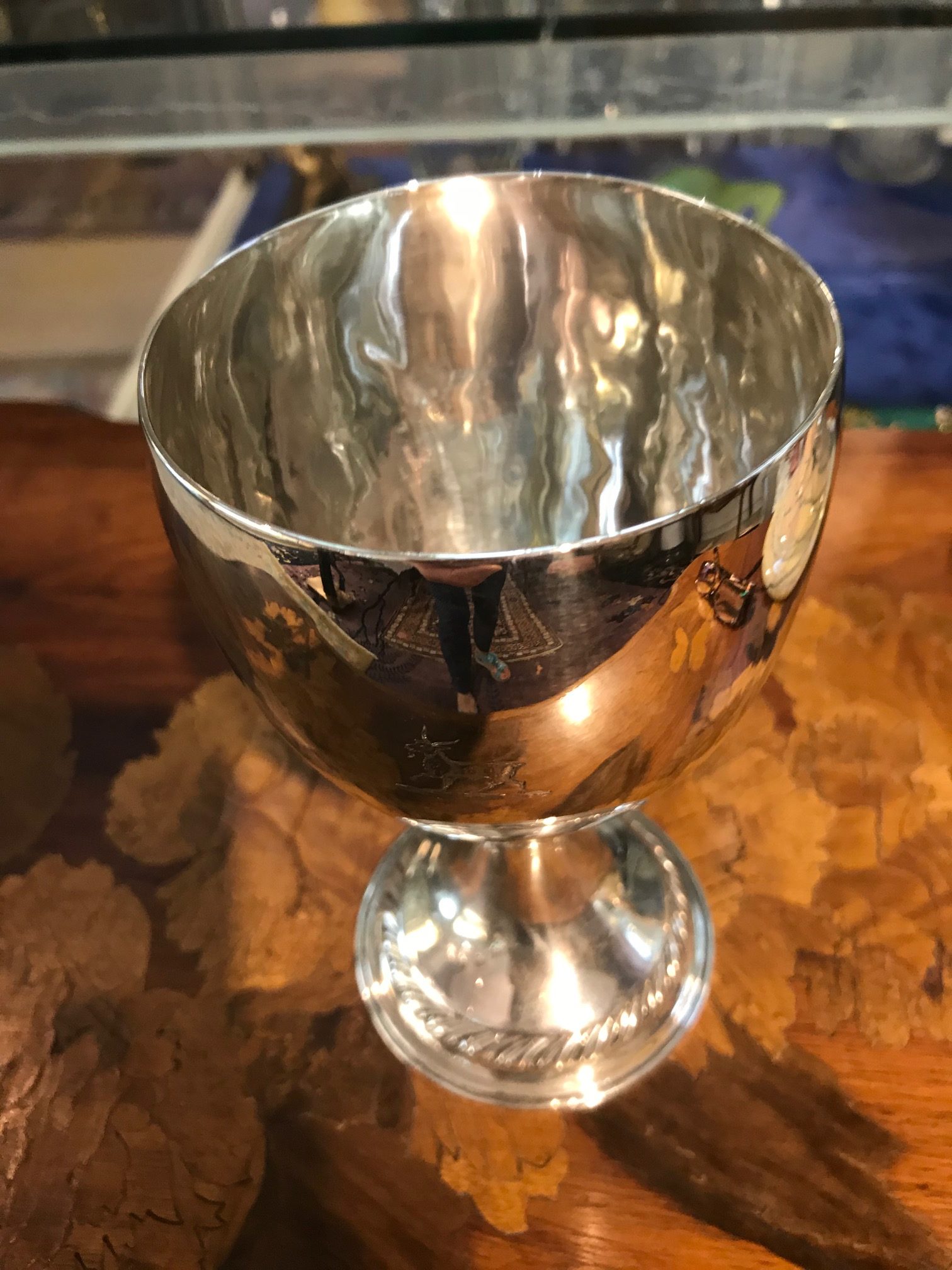 Sterlingsilber Weinkelch, Grossbritannien Dublin 1719